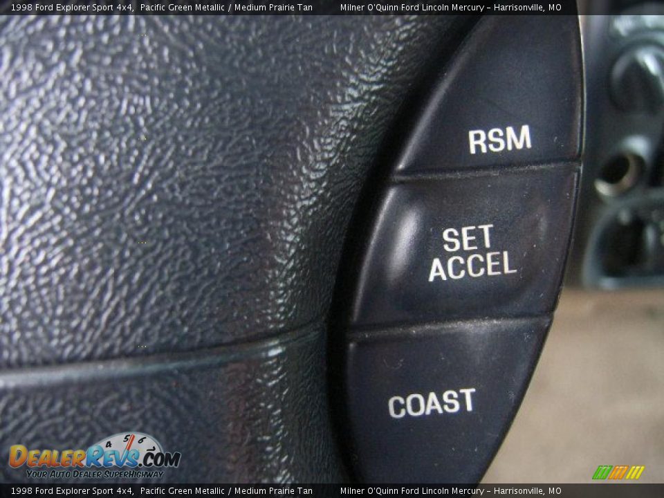 1998 Ford Explorer Sport 4x4 Pacific Green Metallic / Medium Prairie Tan Photo #22