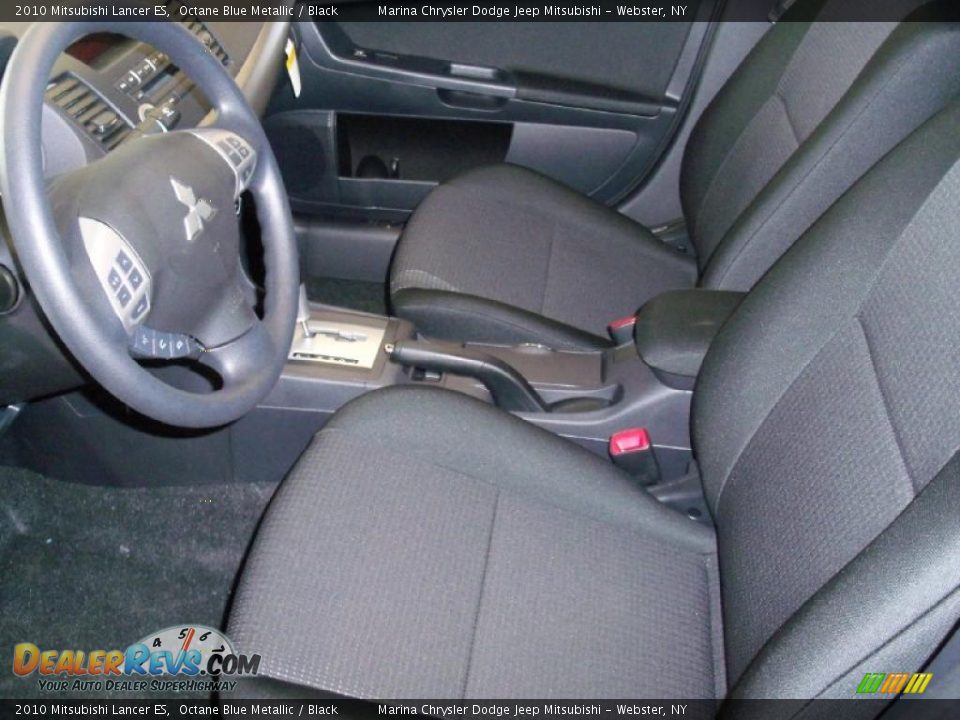 2010 Mitsubishi Lancer ES Octane Blue Metallic / Black Photo #2