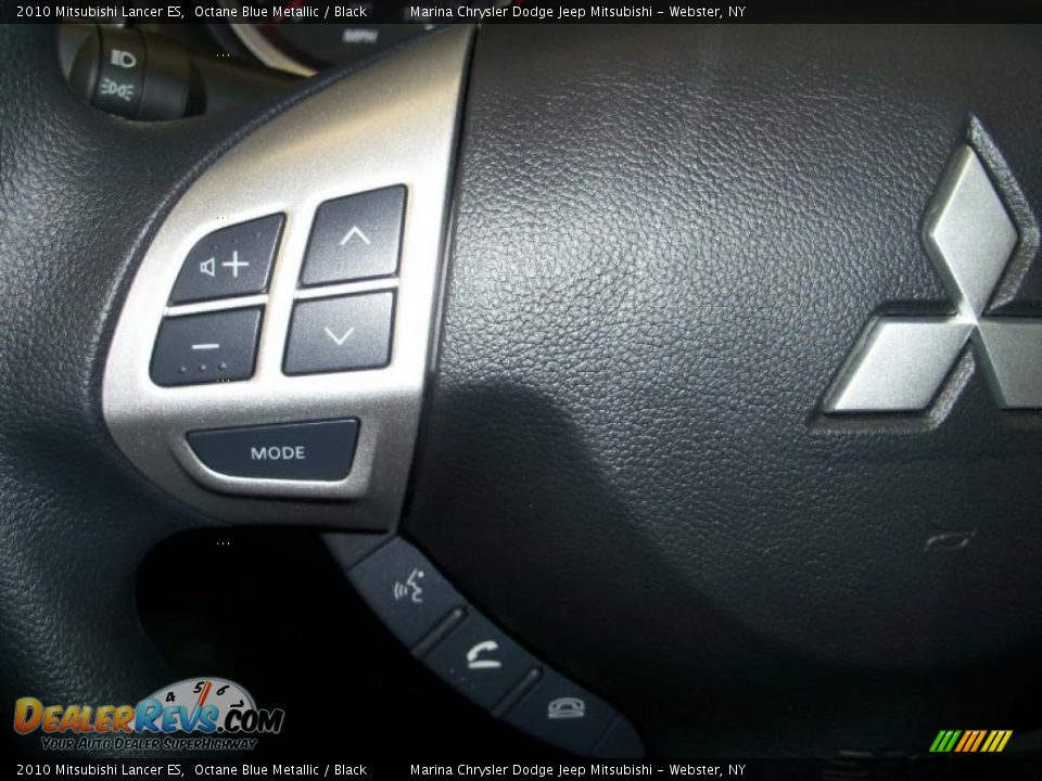 2010 Mitsubishi Lancer ES Octane Blue Metallic / Black Photo #4