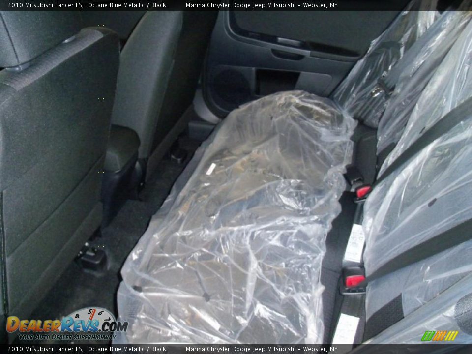 2010 Mitsubishi Lancer ES Octane Blue Metallic / Black Photo #15