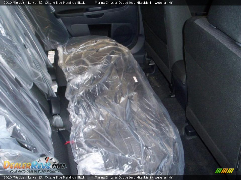 2010 Mitsubishi Lancer ES Octane Blue Metallic / Black Photo #19