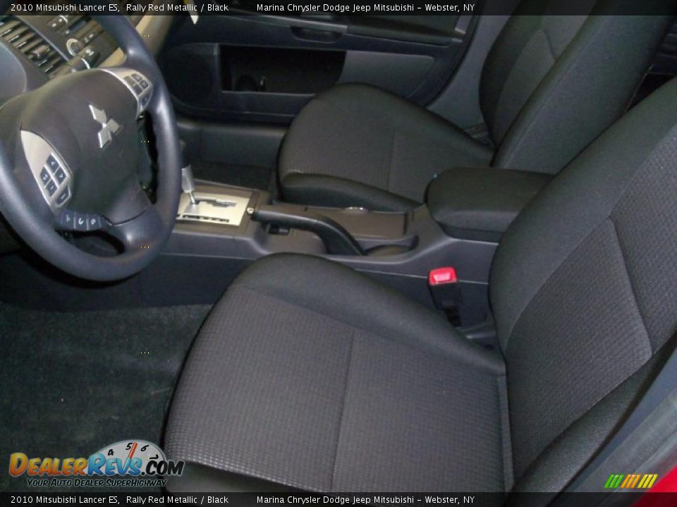 2010 Mitsubishi Lancer ES Rally Red Metallic / Black Photo #2