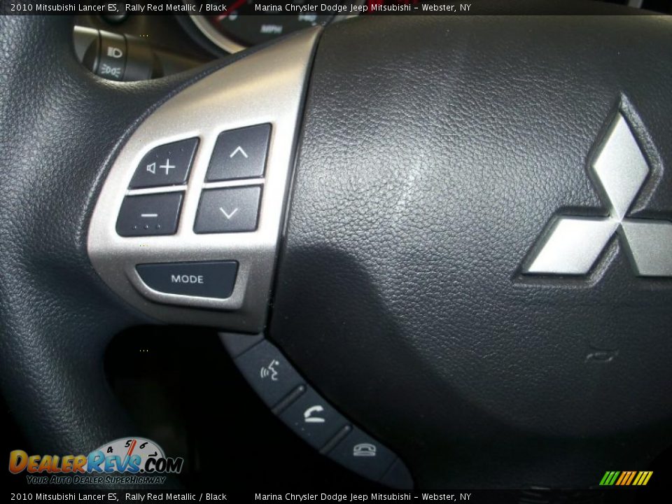 2010 Mitsubishi Lancer ES Rally Red Metallic / Black Photo #4