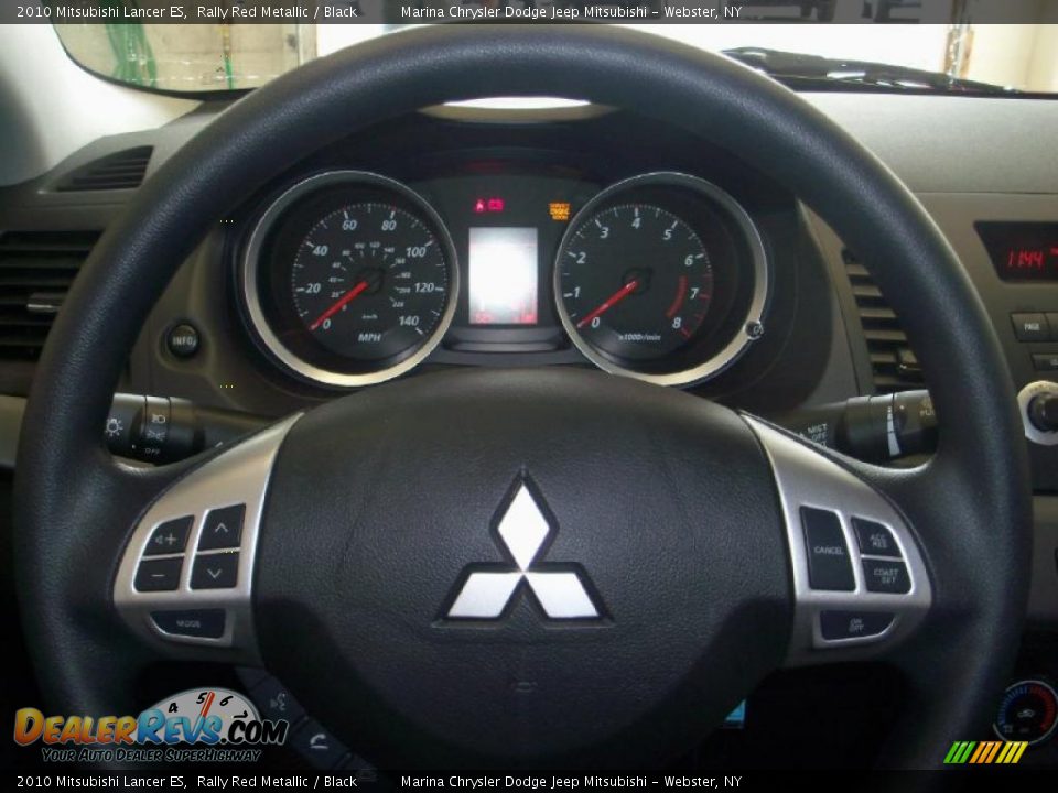 2010 Mitsubishi Lancer ES Rally Red Metallic / Black Photo #5