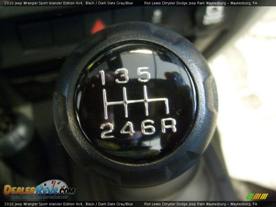 2010 Jeep Wrangler Sport Islander Edition 4x4 Black / Dark Slate Gray/Blue Photo #23