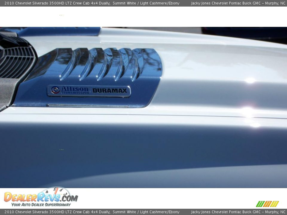 2010 Chevrolet Silverado 3500HD LTZ Crew Cab 4x4 Dually Summit White / Light Cashmere/Ebony Photo #20