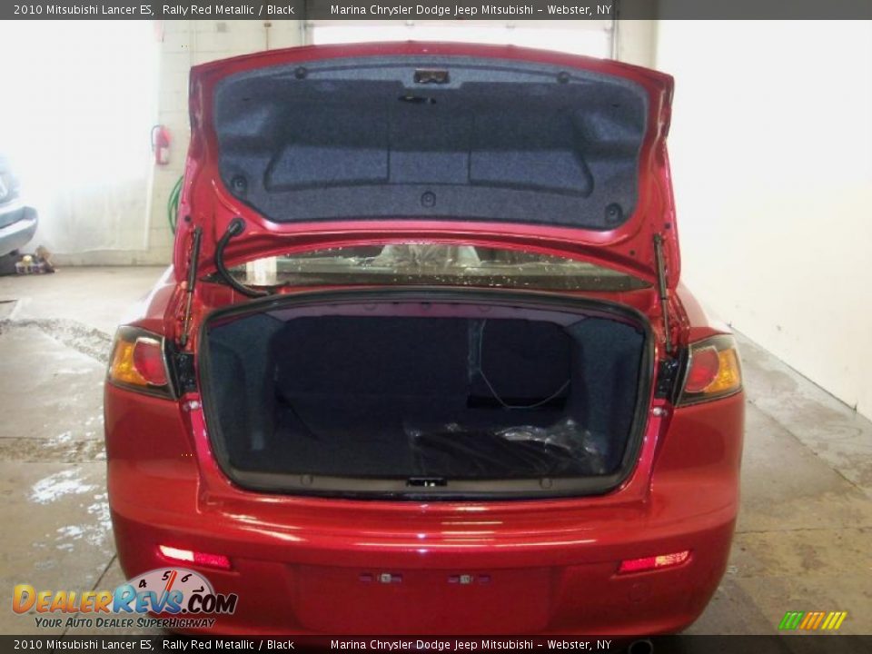 2010 Mitsubishi Lancer ES Rally Red Metallic / Black Photo #16