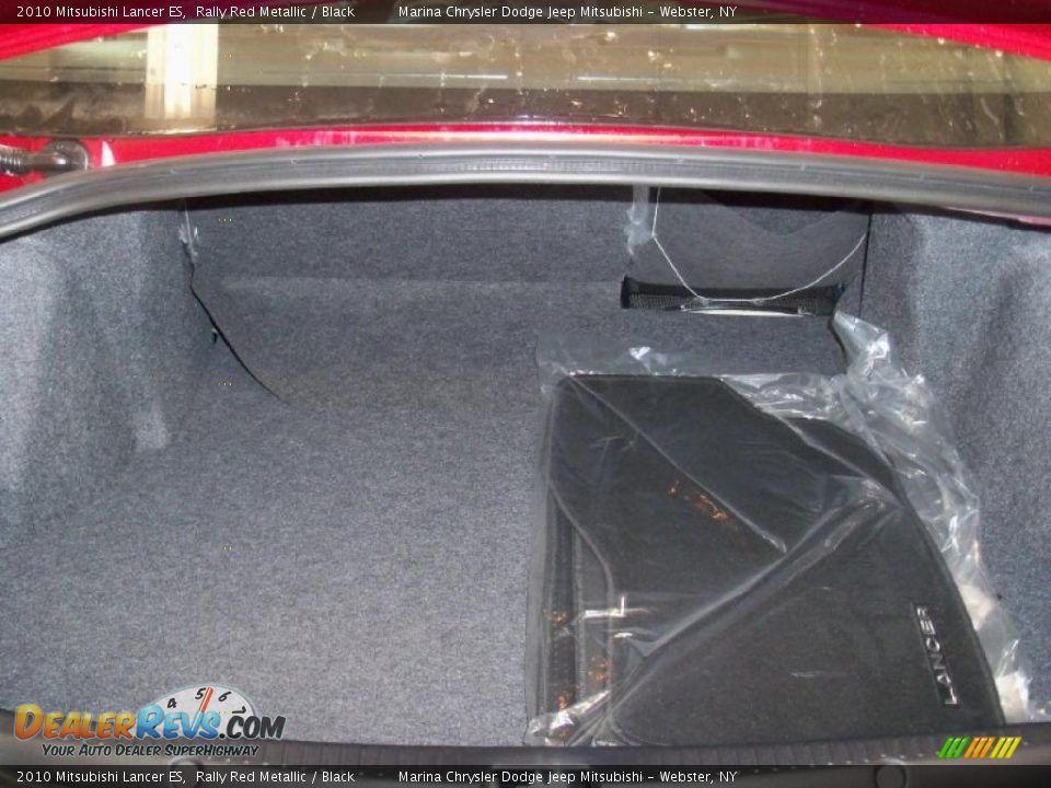 2010 Mitsubishi Lancer ES Rally Red Metallic / Black Photo #17