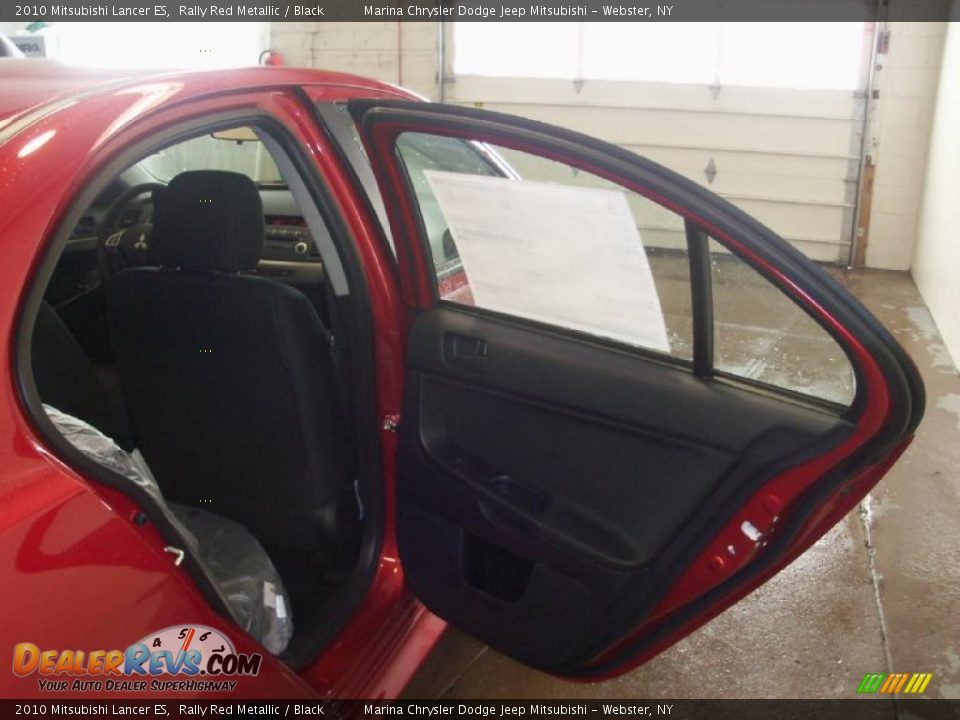 2010 Mitsubishi Lancer ES Rally Red Metallic / Black Photo #18