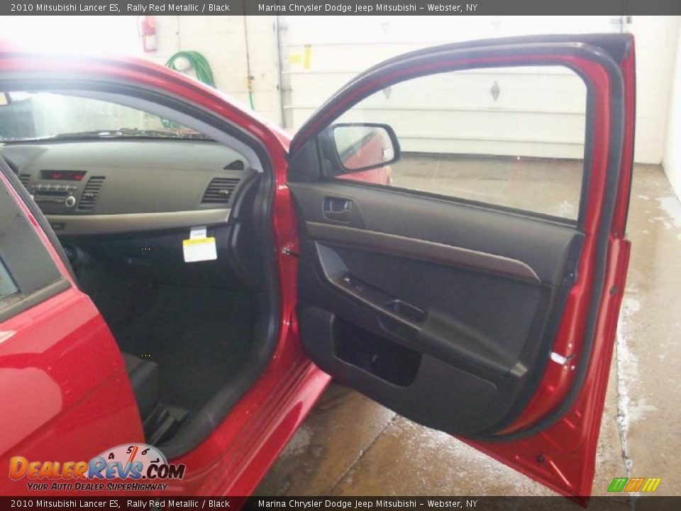 2010 Mitsubishi Lancer ES Rally Red Metallic / Black Photo #20