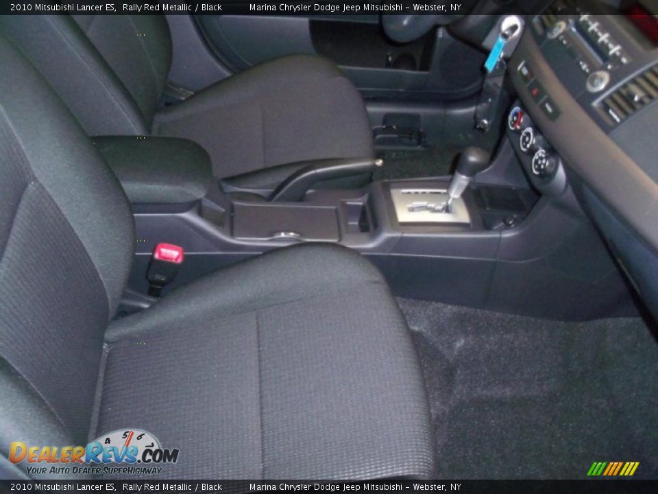 2010 Mitsubishi Lancer ES Rally Red Metallic / Black Photo #21