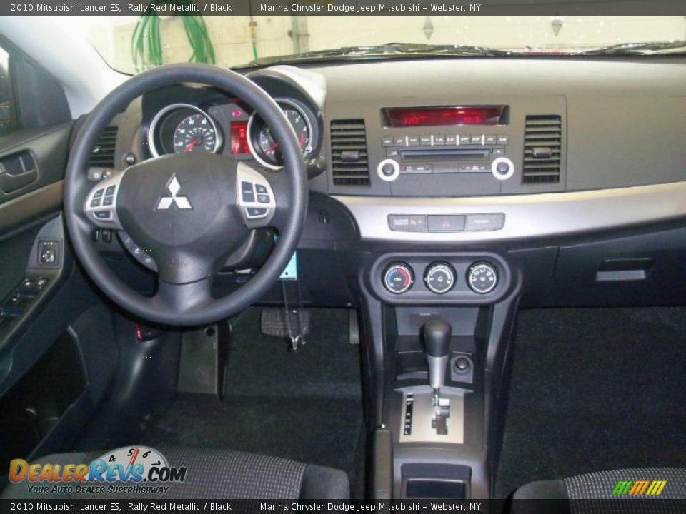 2010 Mitsubishi Lancer ES Rally Red Metallic / Black Photo #23
