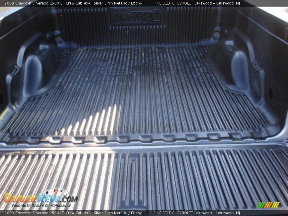 2009 Chevrolet Silverado 1500 LT Crew Cab 4x4 Silver Birch Metallic / Ebony Photo #12