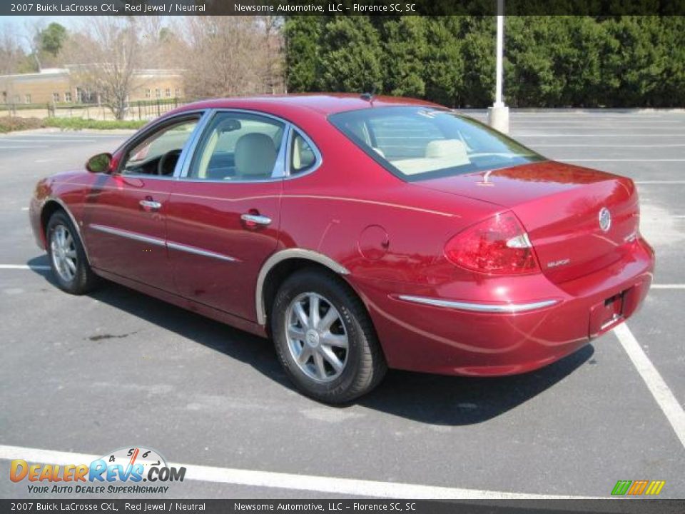 2007 Buick LaCrosse CXL Red Jewel / Neutral Photo #2
