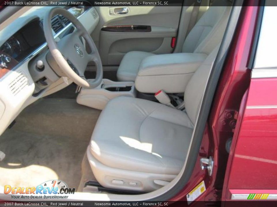 2007 Buick LaCrosse CXL Red Jewel / Neutral Photo #3