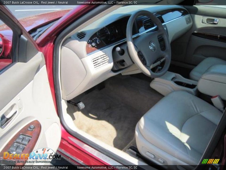 2007 Buick LaCrosse CXL Red Jewel / Neutral Photo #4