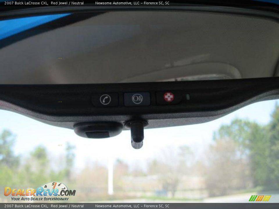 2007 Buick LaCrosse CXL Red Jewel / Neutral Photo #7