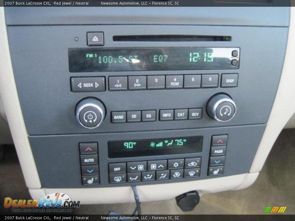 2007 Buick LaCrosse CXL Red Jewel / Neutral Photo #8