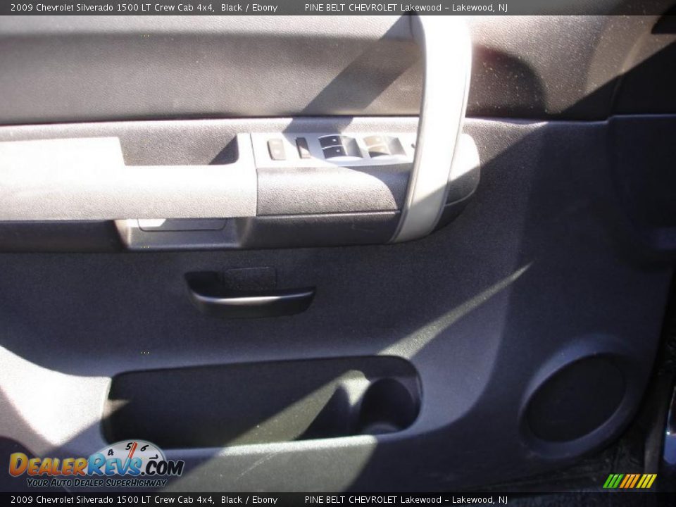 2009 Chevrolet Silverado 1500 LT Crew Cab 4x4 Black / Ebony Photo #10