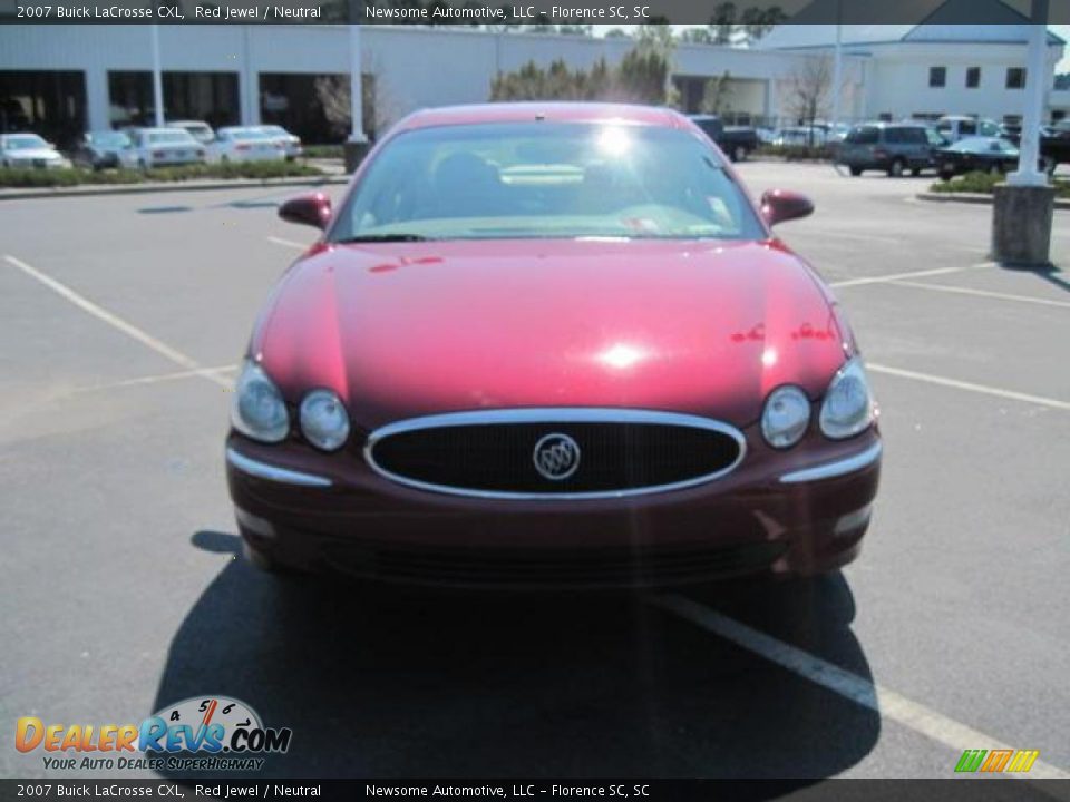 2007 Buick LaCrosse CXL Red Jewel / Neutral Photo #20