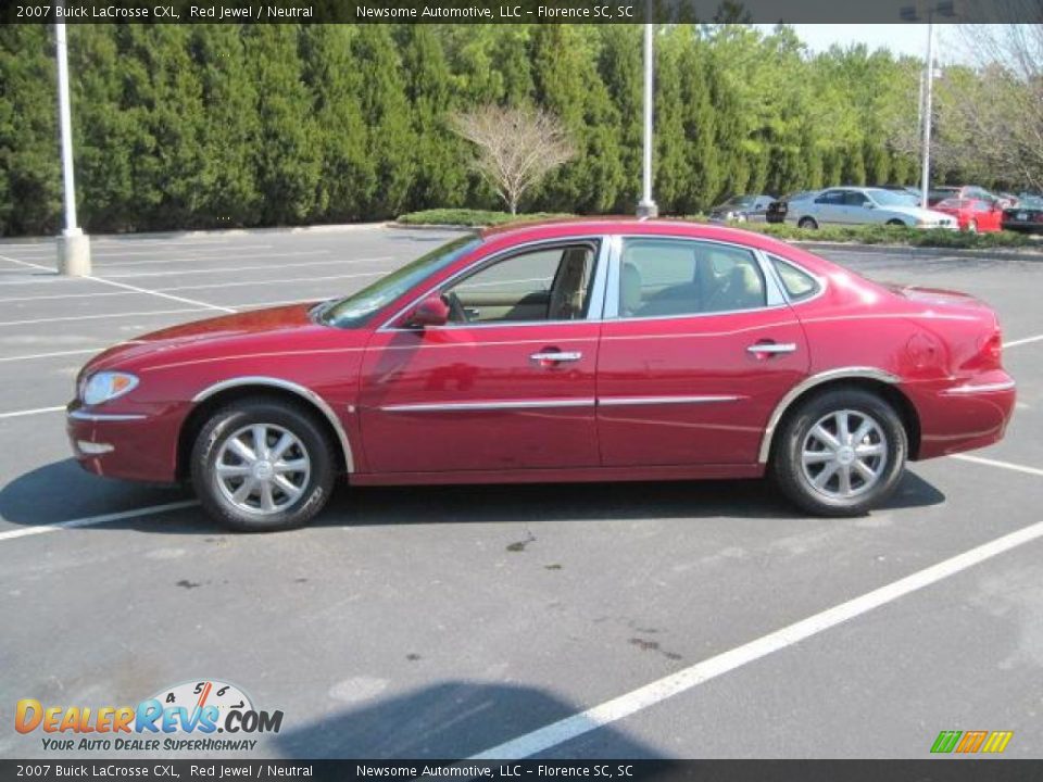 2007 Buick LaCrosse CXL Red Jewel / Neutral Photo #21