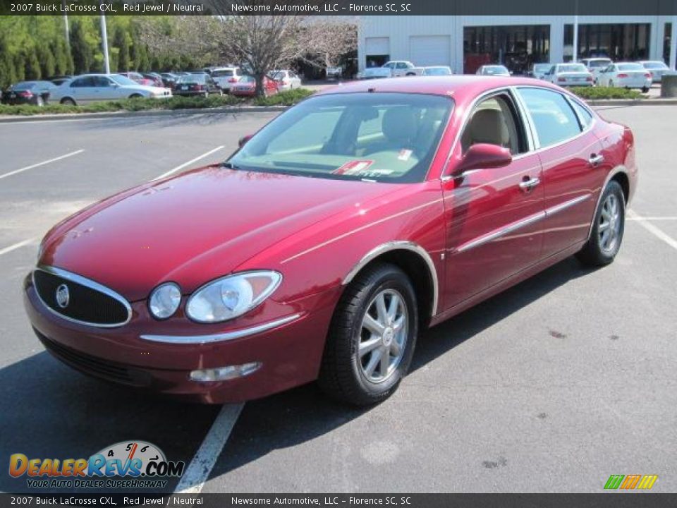 2007 Buick LaCrosse CXL Red Jewel / Neutral Photo #22