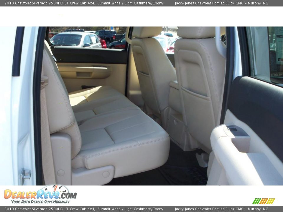 2010 Chevrolet Silverado 2500HD LT Crew Cab 4x4 Summit White / Light Cashmere/Ebony Photo #6