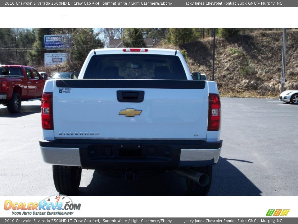 2010 Chevrolet Silverado 2500HD LT Crew Cab 4x4 Summit White / Light Cashmere/Ebony Photo #19