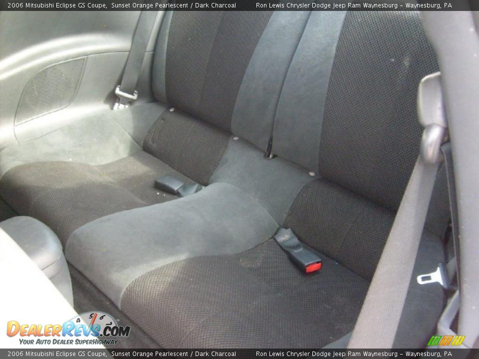 2006 Mitsubishi Eclipse GS Coupe Sunset Orange Pearlescent / Dark Charcoal Photo #13