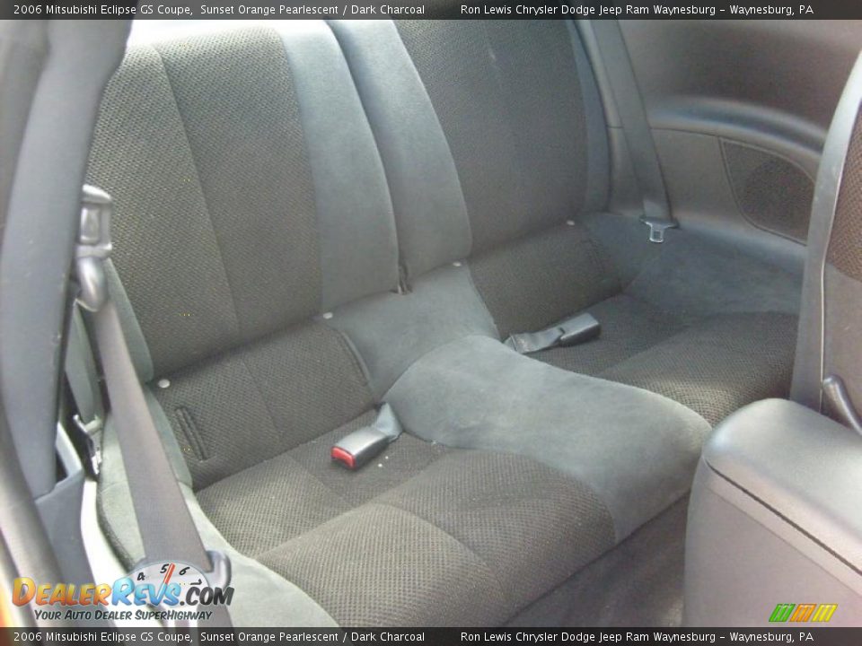 2006 Mitsubishi Eclipse GS Coupe Sunset Orange Pearlescent / Dark Charcoal Photo #19