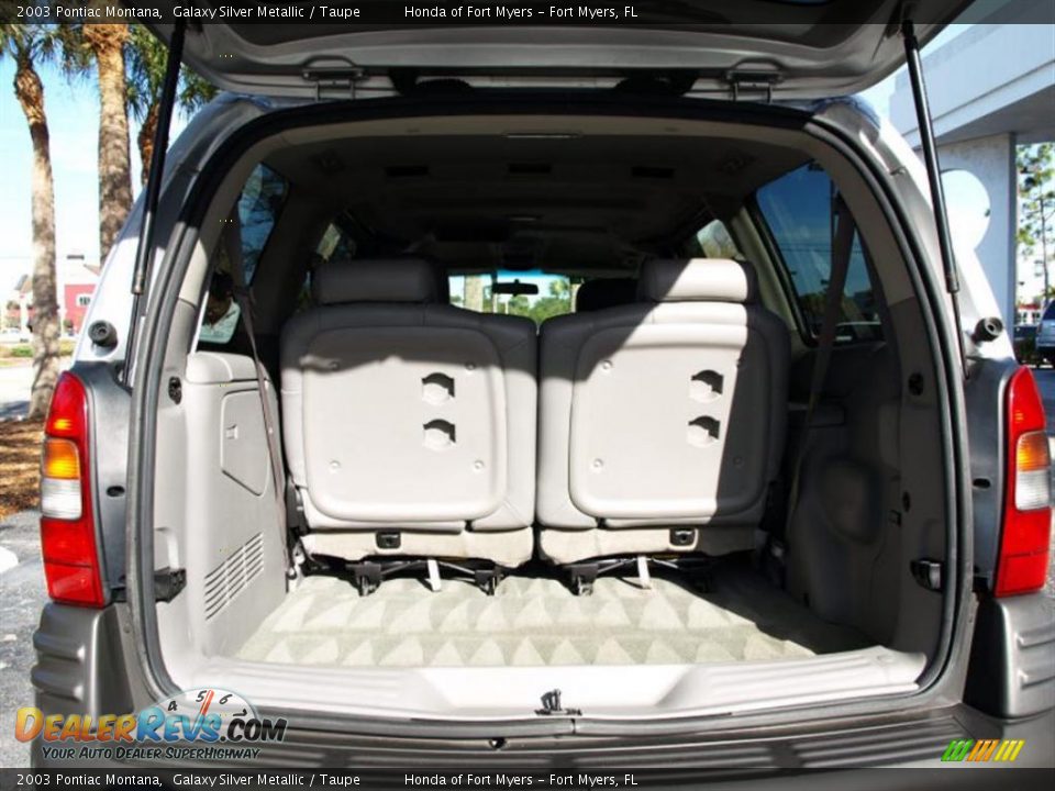 2003 Pontiac Montana Galaxy Silver Metallic / Taupe Photo #5