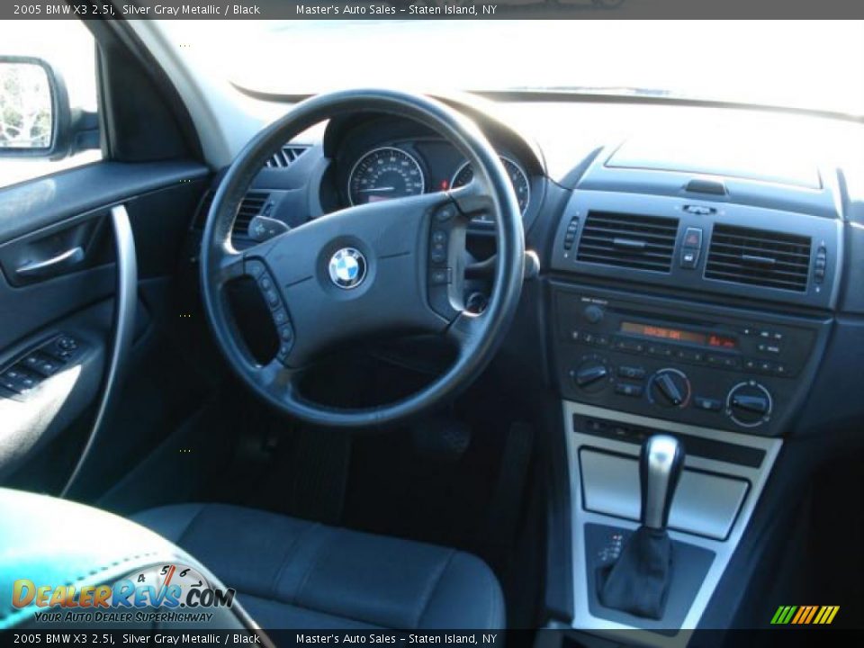 2005 BMW X3 2.5i Silver Gray Metallic / Black Photo #12