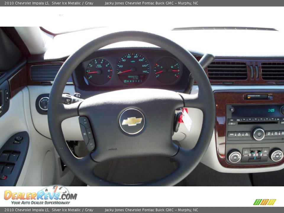 2010 Chevrolet Impala LS Silver Ice Metallic / Gray Photo #13