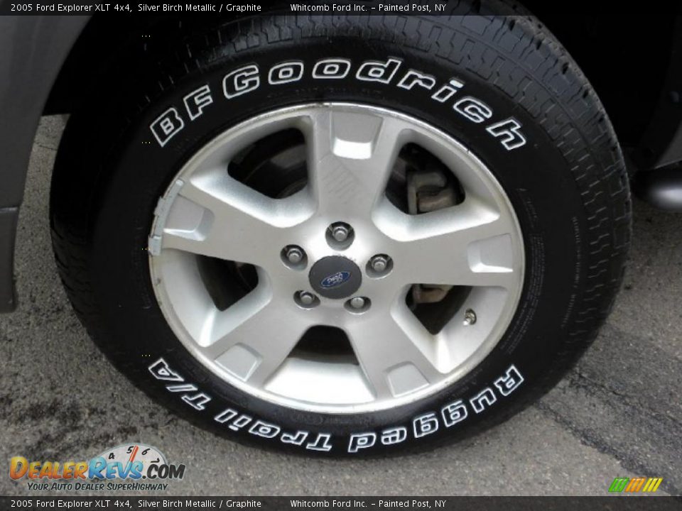 2005 Ford Explorer XLT 4x4 Silver Birch Metallic / Graphite Photo #2