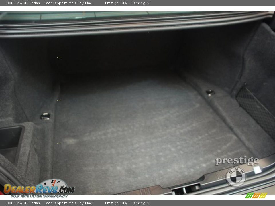 2008 BMW M5 Sedan Black Sapphire Metallic / Black Photo #5