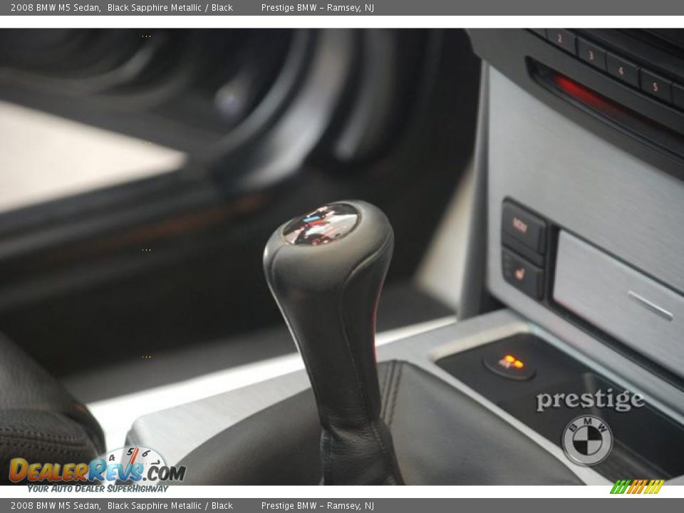 2008 BMW M5 Sedan Black Sapphire Metallic / Black Photo #18