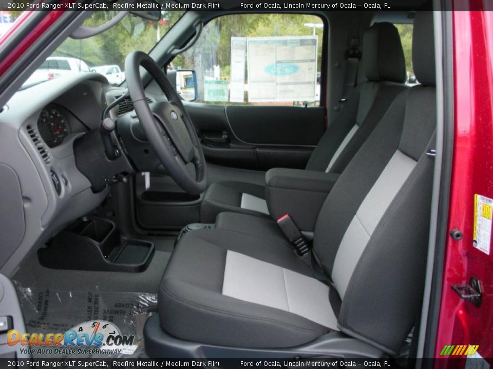 2010 Ford Ranger XLT SuperCab Redfire Metallic / Medium Dark Flint Photo #5