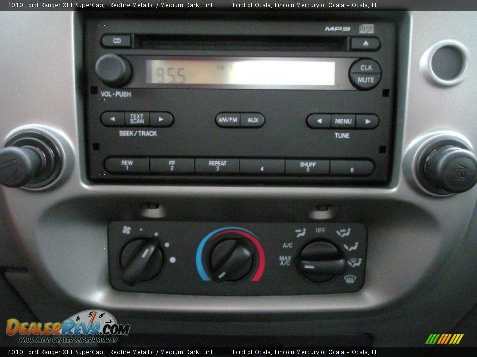 2010 Ford Ranger XLT SuperCab Redfire Metallic / Medium Dark Flint Photo #9
