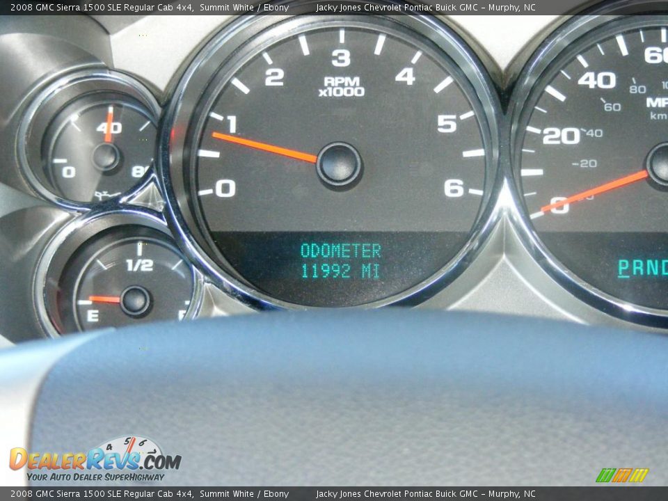 2008 GMC Sierra 1500 SLE Regular Cab 4x4 Summit White / Ebony Photo #8