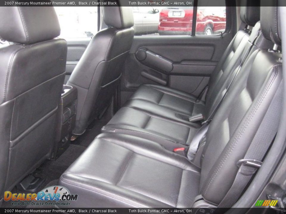 2007 Mercury Mountaineer Premier AWD Black / Charcoal Black Photo #8