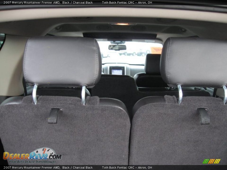 2007 Mercury Mountaineer Premier AWD Black / Charcoal Black Photo #15