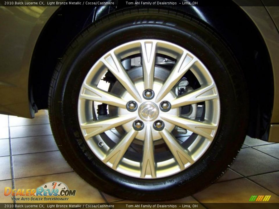2010 Buick Lucerne CX Light Bronze Metallic / Cocoa/Cashmere Photo #3
