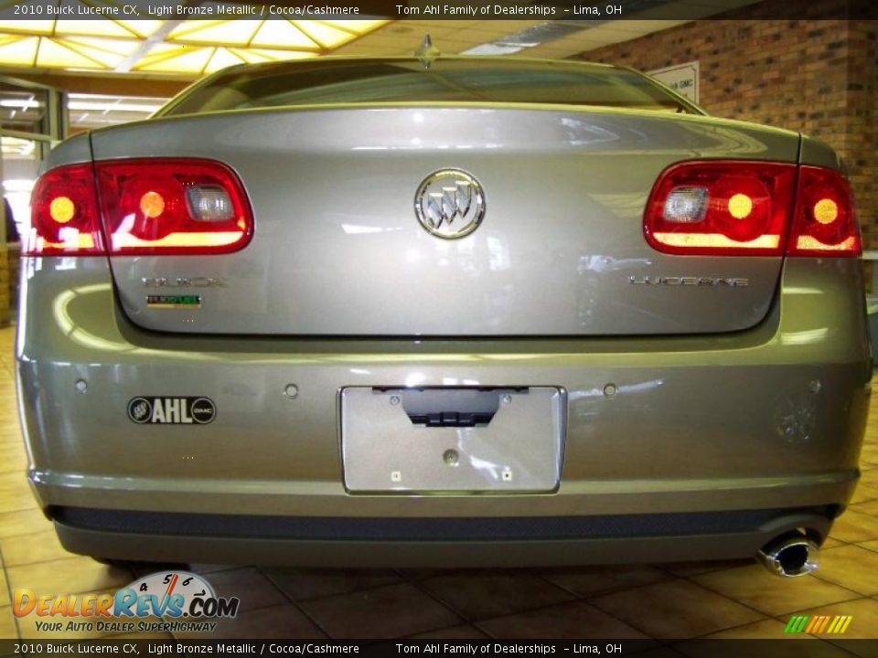 2010 Buick Lucerne CX Light Bronze Metallic / Cocoa/Cashmere Photo #4