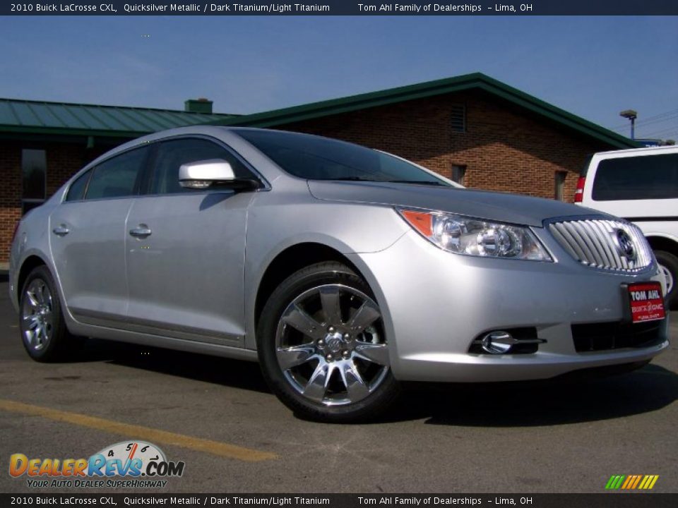 2010 Buick LaCrosse CXL Quicksilver Metallic / Dark Titanium/Light Titanium Photo #1