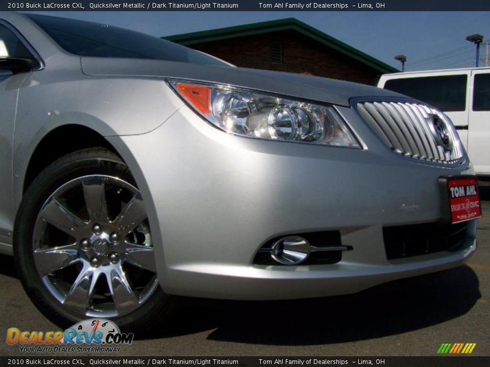 2010 Buick LaCrosse CXL Quicksilver Metallic / Dark Titanium/Light Titanium Photo #2