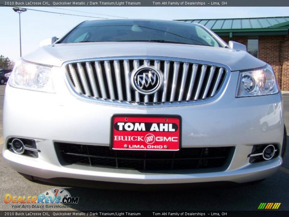 2010 Buick LaCrosse CXL Quicksilver Metallic / Dark Titanium/Light Titanium Photo #3
