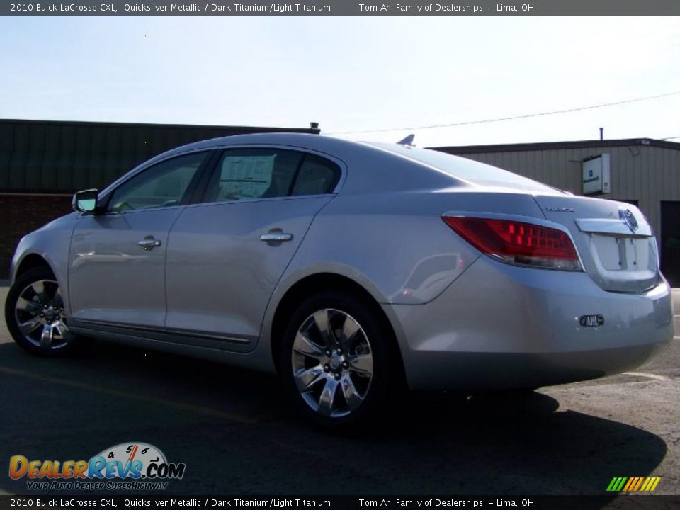 2010 Buick LaCrosse CXL Quicksilver Metallic / Dark Titanium/Light Titanium Photo #4
