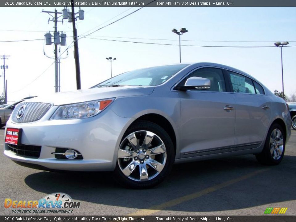 2010 Buick LaCrosse CXL Quicksilver Metallic / Dark Titanium/Light Titanium Photo #5