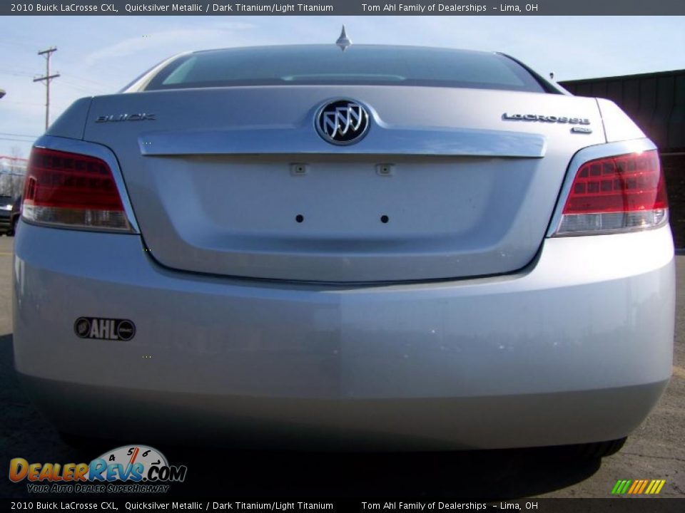 2010 Buick LaCrosse CXL Quicksilver Metallic / Dark Titanium/Light Titanium Photo #6