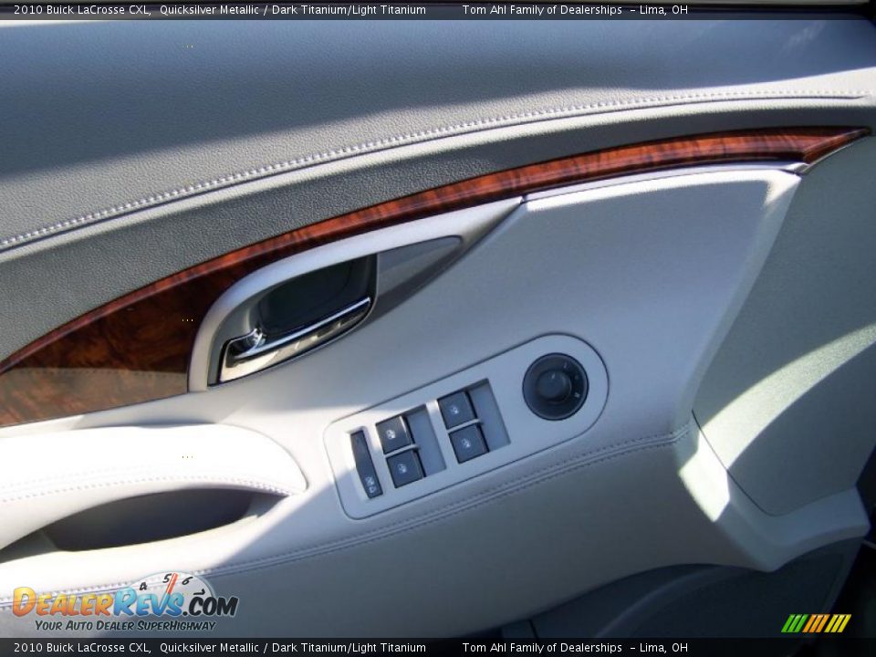 2010 Buick LaCrosse CXL Quicksilver Metallic / Dark Titanium/Light Titanium Photo #12